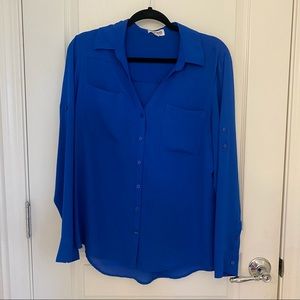 Express Blue Portofino Top